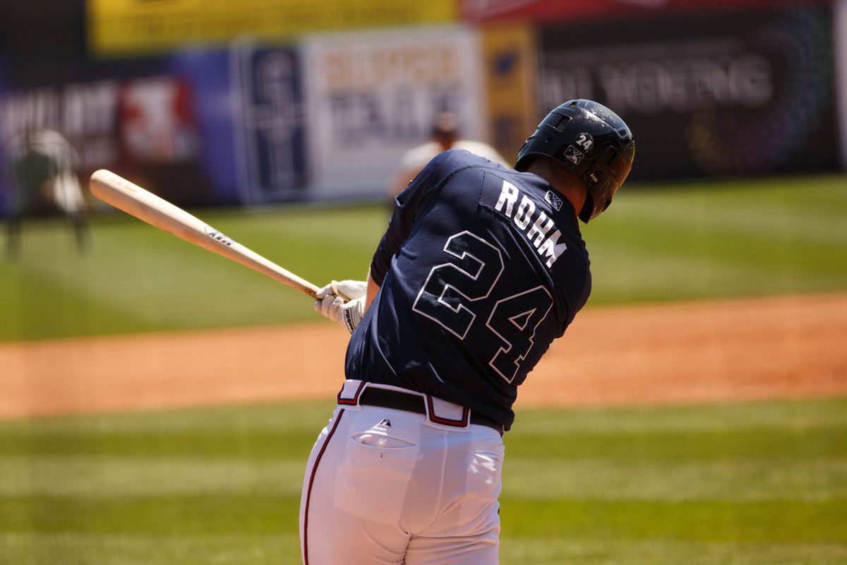 David Rohm had a three-hit game, including a game-winning two-run single, on Tuesday.