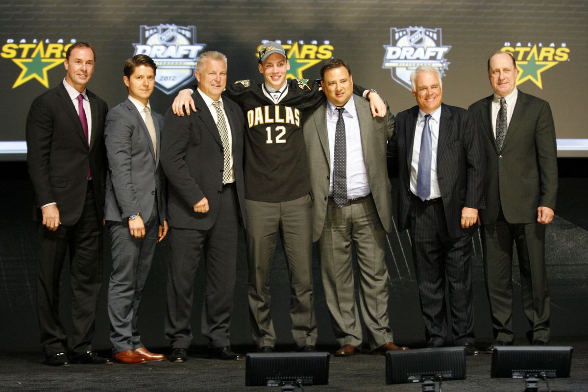 The 2012 Dallas Stars and their first-round draft pick.