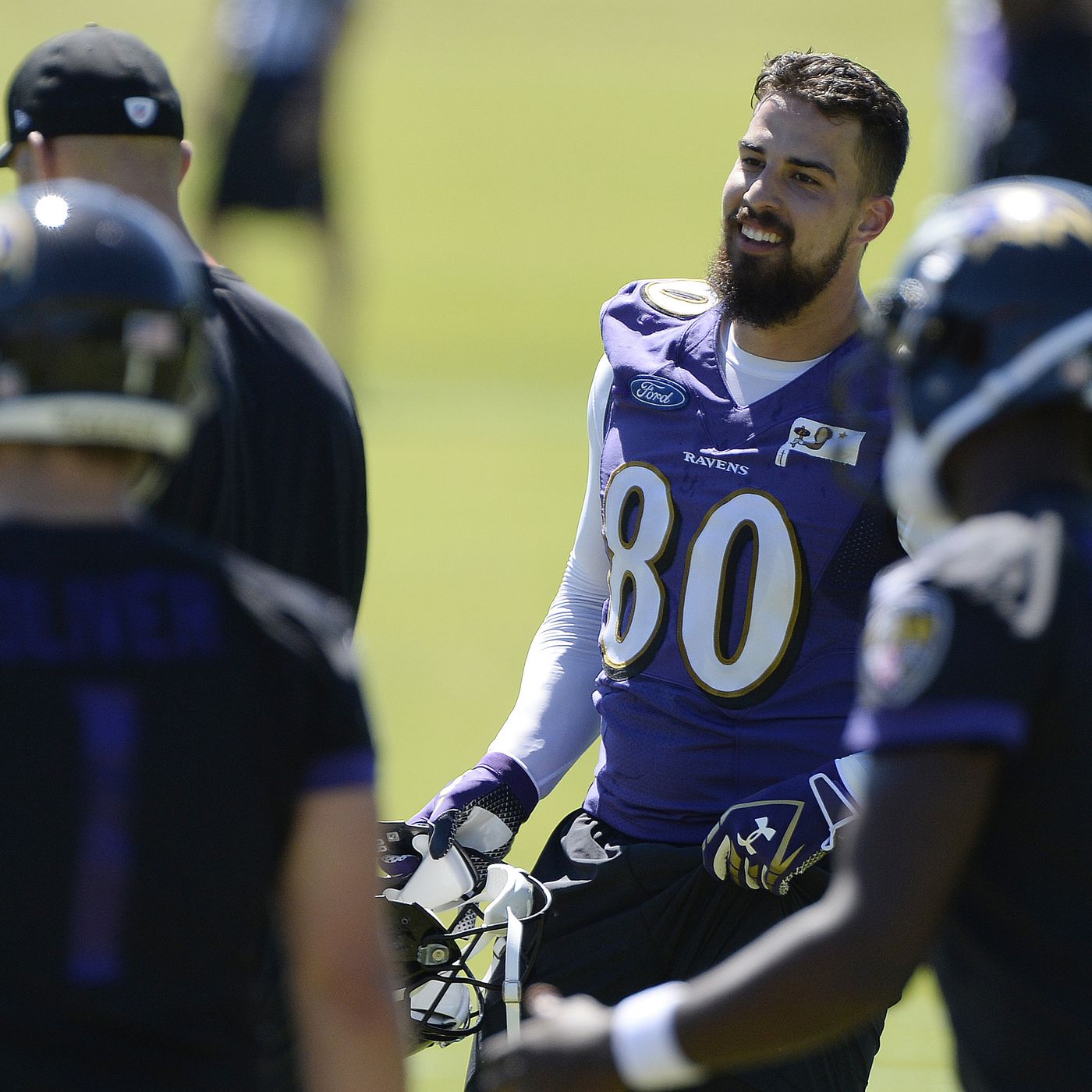Crockett Gillmore on the competition at tight end: “They're going ...