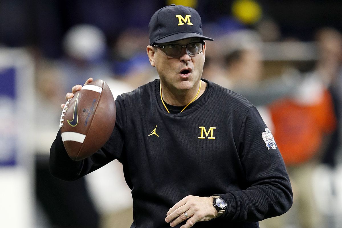 How Jim Harbaugh's Michigan is now joining the spread offense world -  SBNation.com