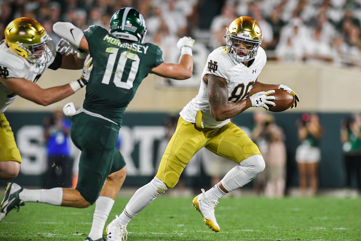 COLLEGE FOOTBALL: SEP 23 Notre Dame at Michigan State