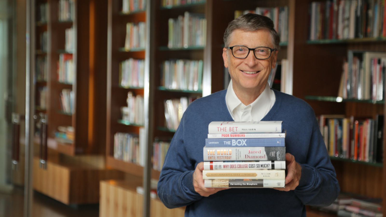 Bill Gates' favorite books of 2013 point to a better future for the