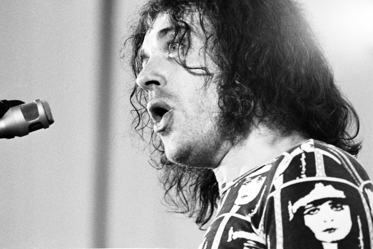 Joe Cocker during a 1972 performance in England