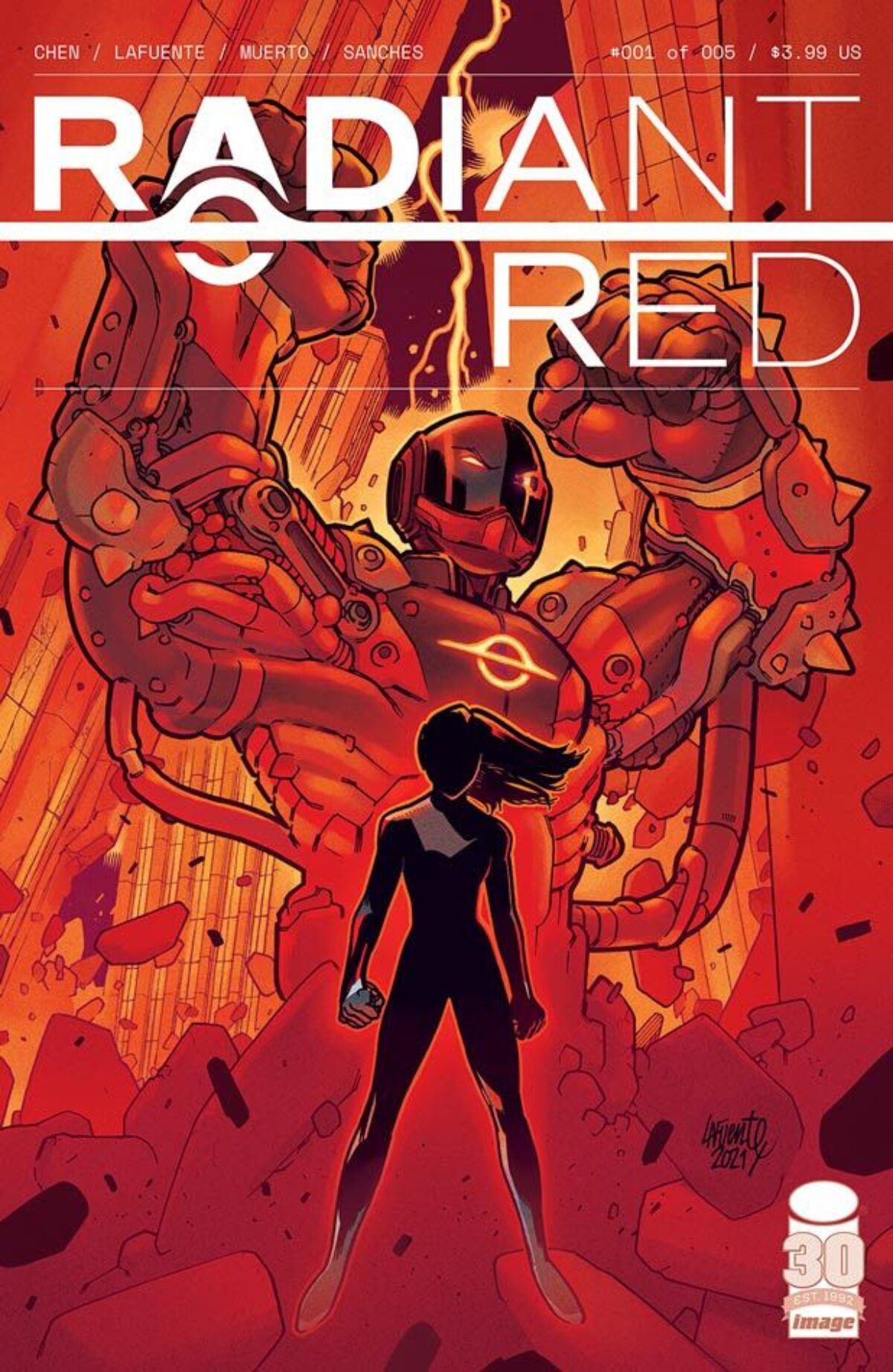 Radiant Red (March) cover