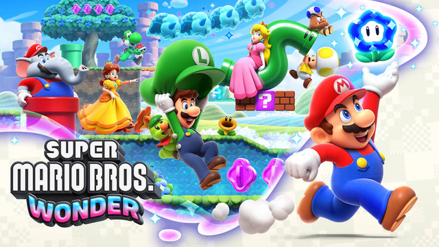The official cover art for Super Mario Bros. Wonder