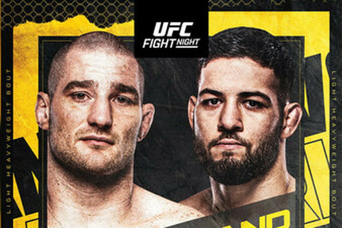 UFC Fight Poster, UFC Fight Night, UFC Vegas 67, Nassourdine Imavov vs Kelvin Gastelum, UFC 2023, UFC on ESPN+,
