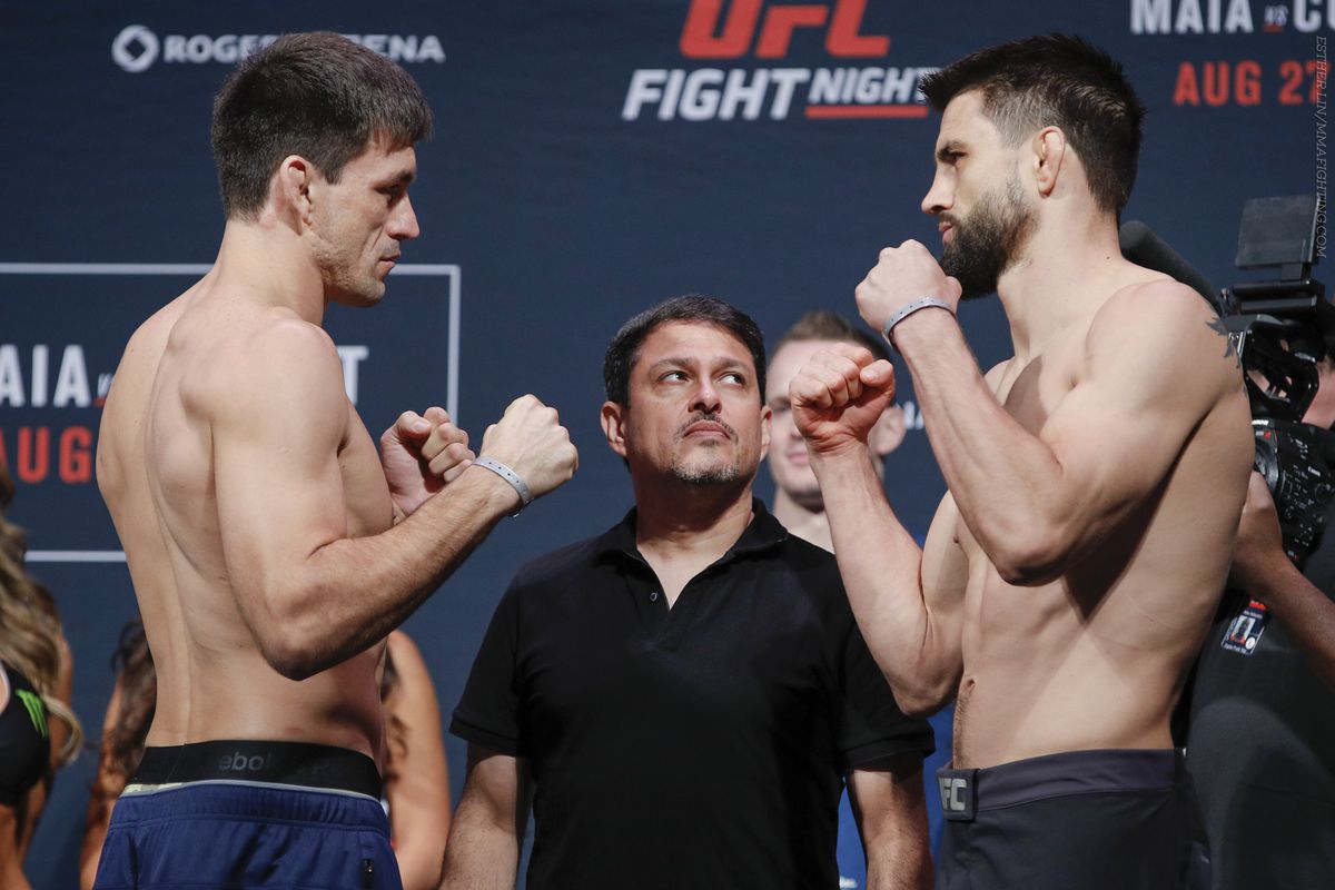 Demian Maia and Carlos Condit square off at UFC on FOX 21 on Saturday night.