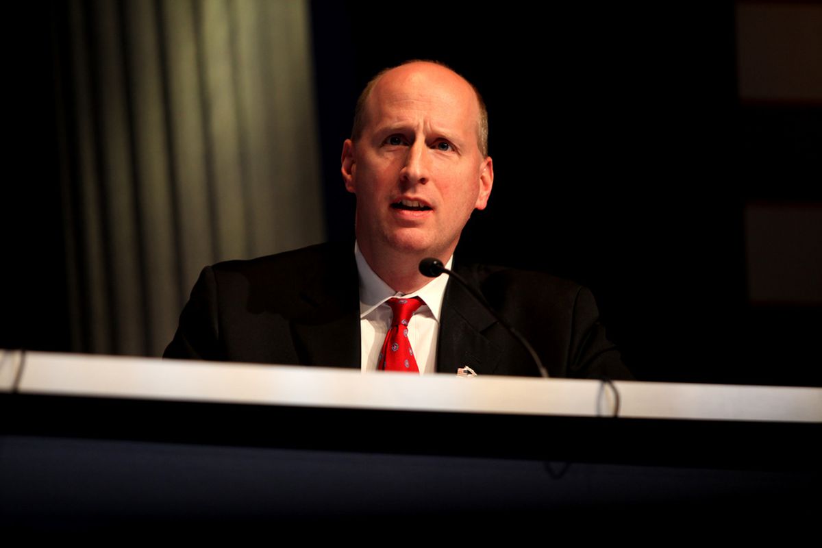 David French speaking at the 2012 CPAC in Washington, DC.
