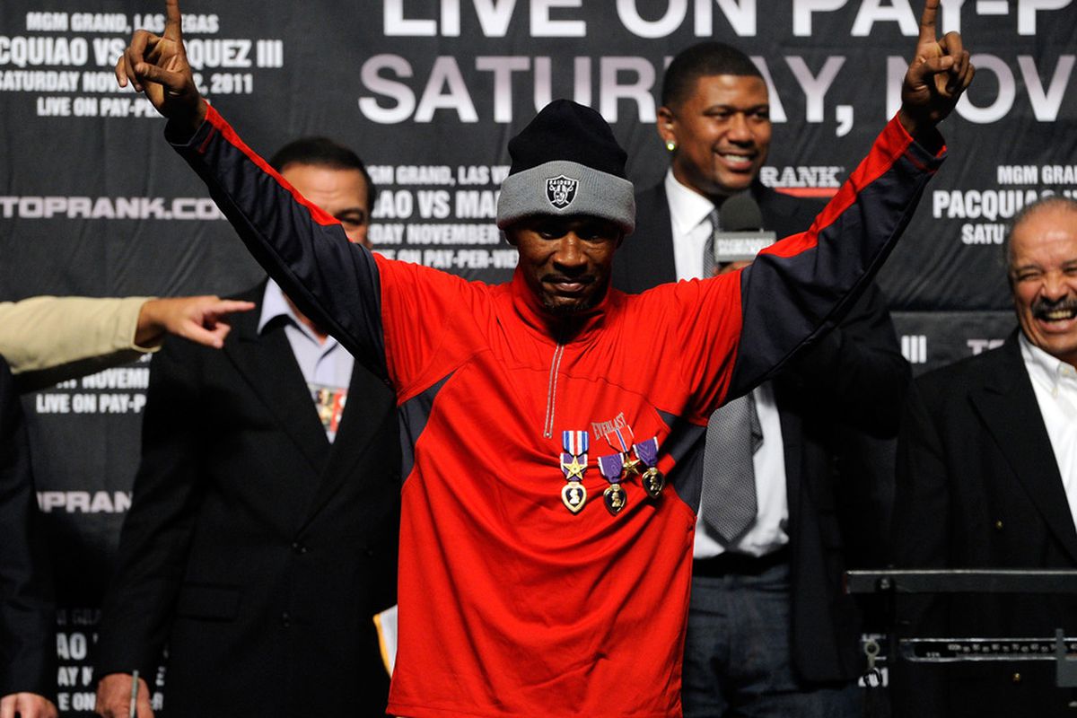 Has Joel Casamayor gone mad, or is it just the usual boxing nonsense? (Photo by Ethan Miller/Getty Images)
