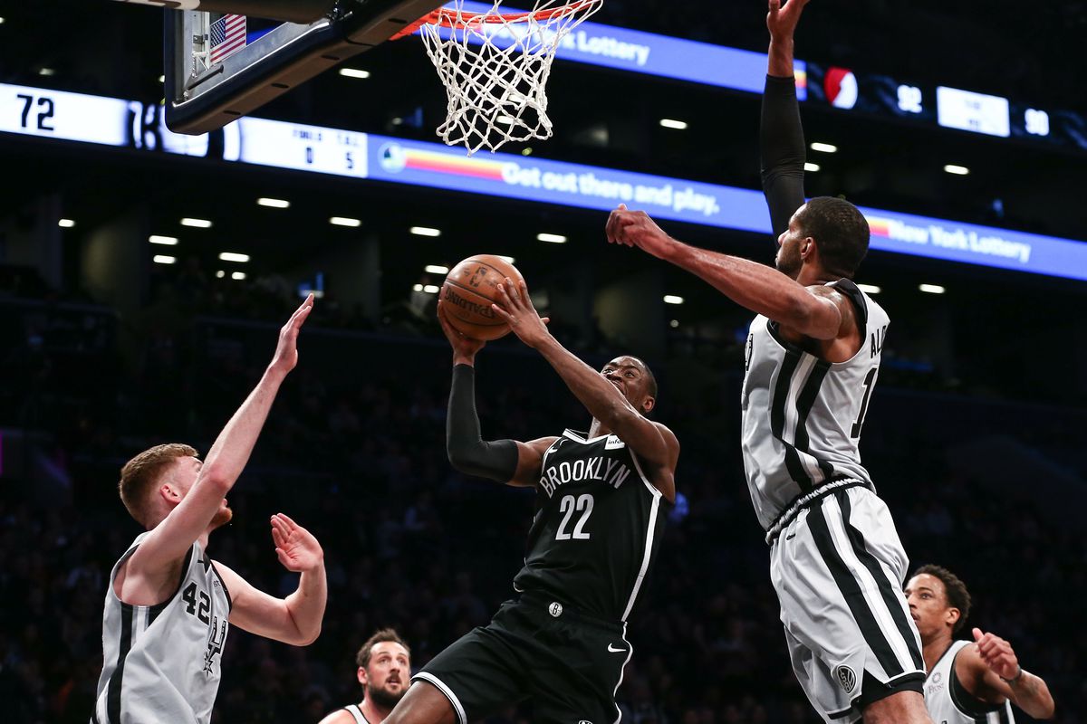 NBA: San Antonio Spurs at Brooklyn Nets