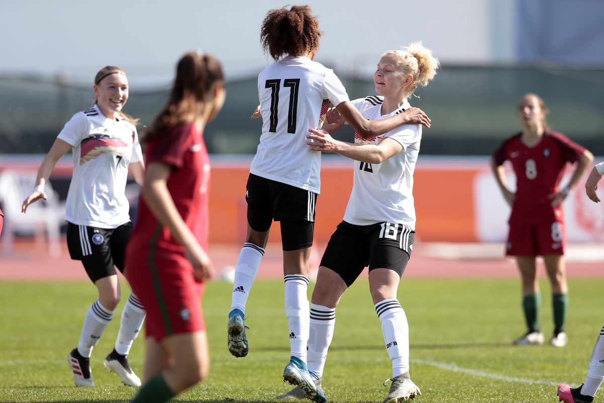 U16 Girls Germany v U16 Girls Portugal - UEFA Development Tournament