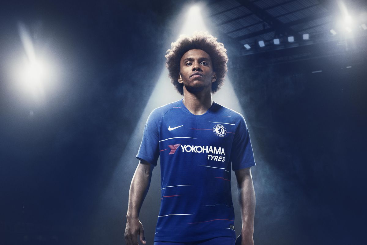Chelsea 2018-19 home kit by Nike