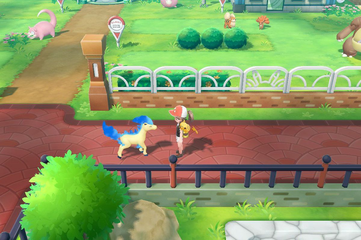 shiny Ponyta in Pokémon: Let’s Go!