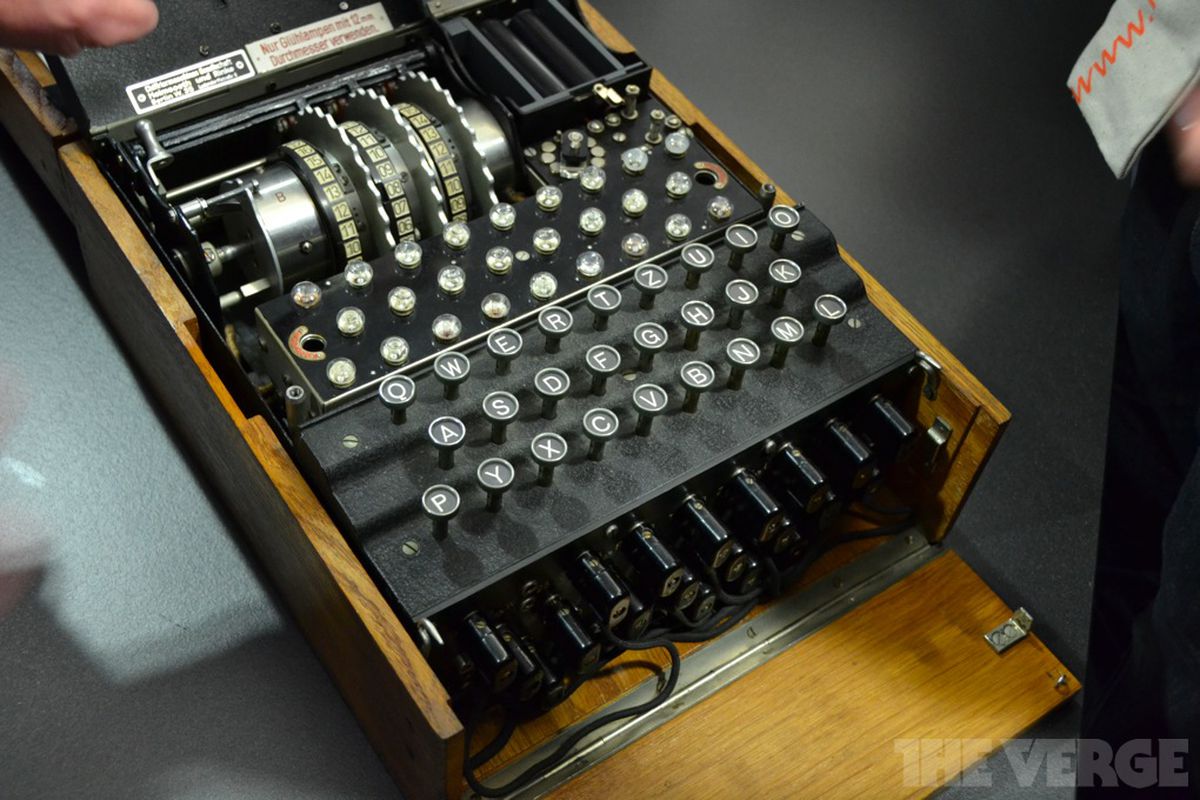 Gallery Photo: German Enigma machine from 1936