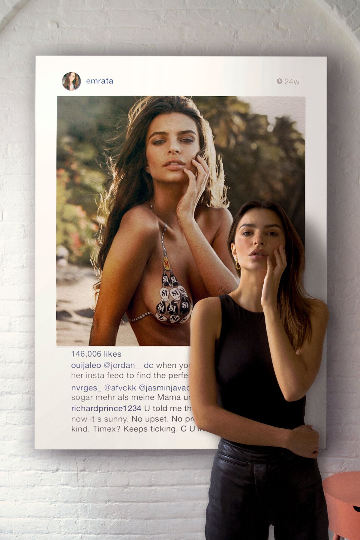 How many layers of copyright infringement are in Emily Ratajkowski's new  NFT? - The Verge