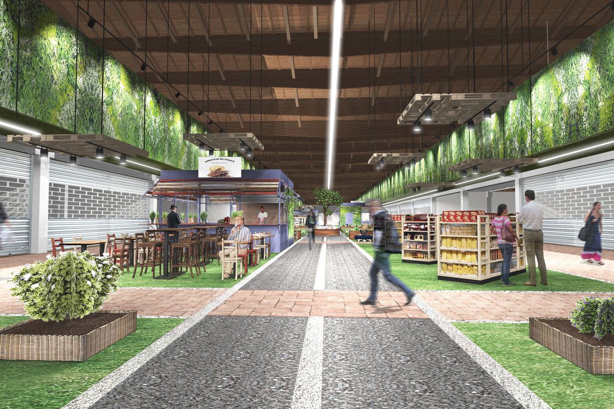 A rendering of FICO Eataly World.