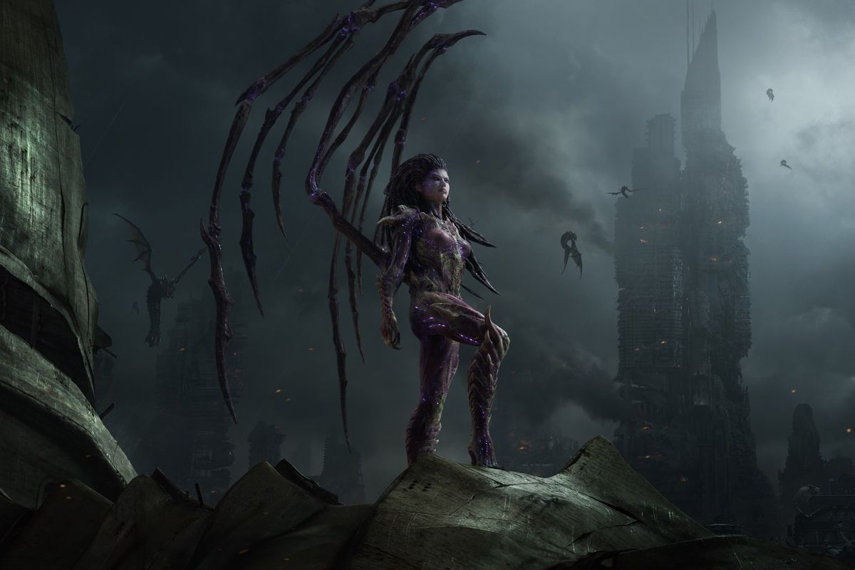 Kerrigan appears in a CGI short from StarCraft 2