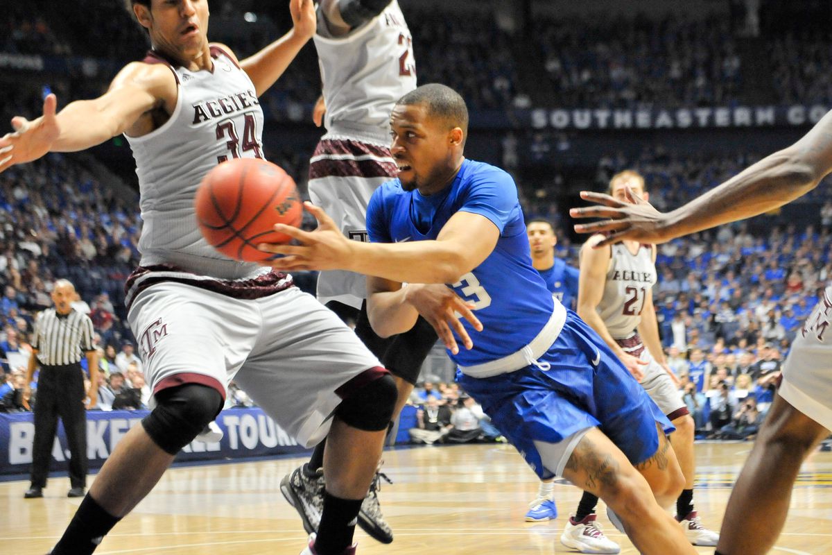 NCAA Basketball: SEC Tournament-Kentucky vs Texas A&amp;M