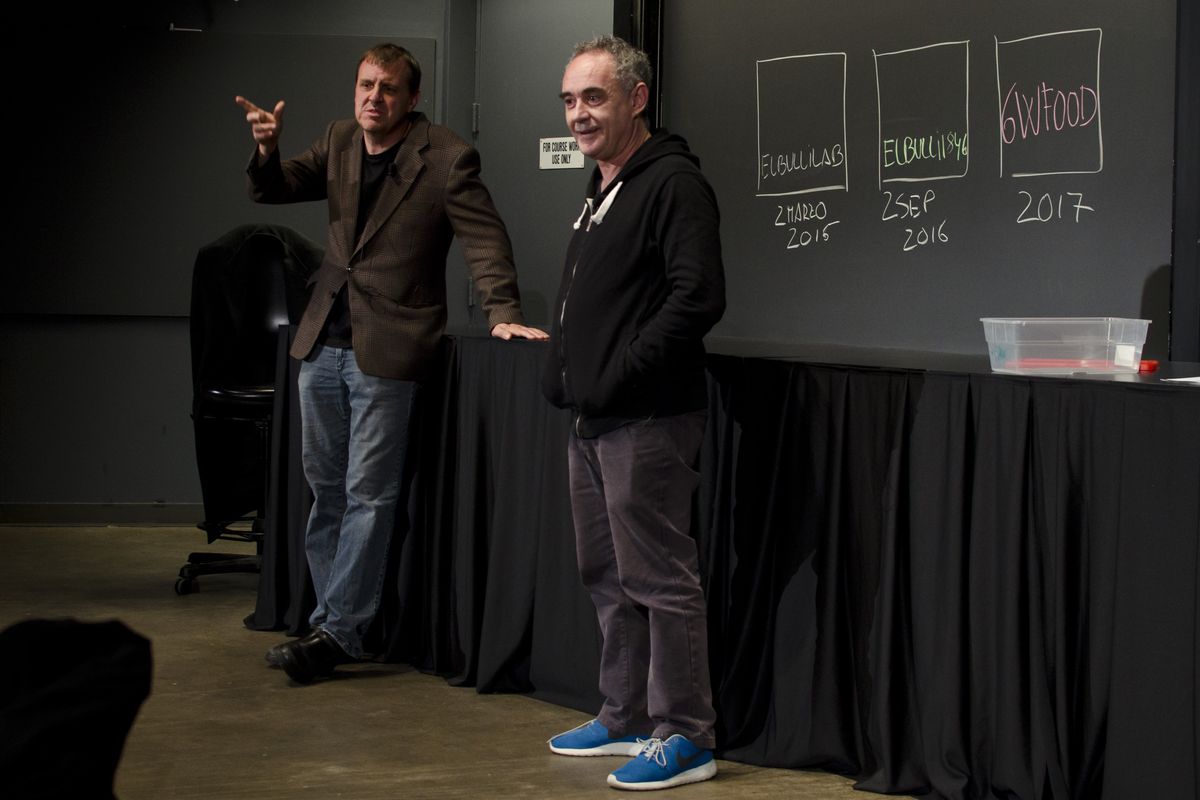 Ferran Adria at Harvard 2014
