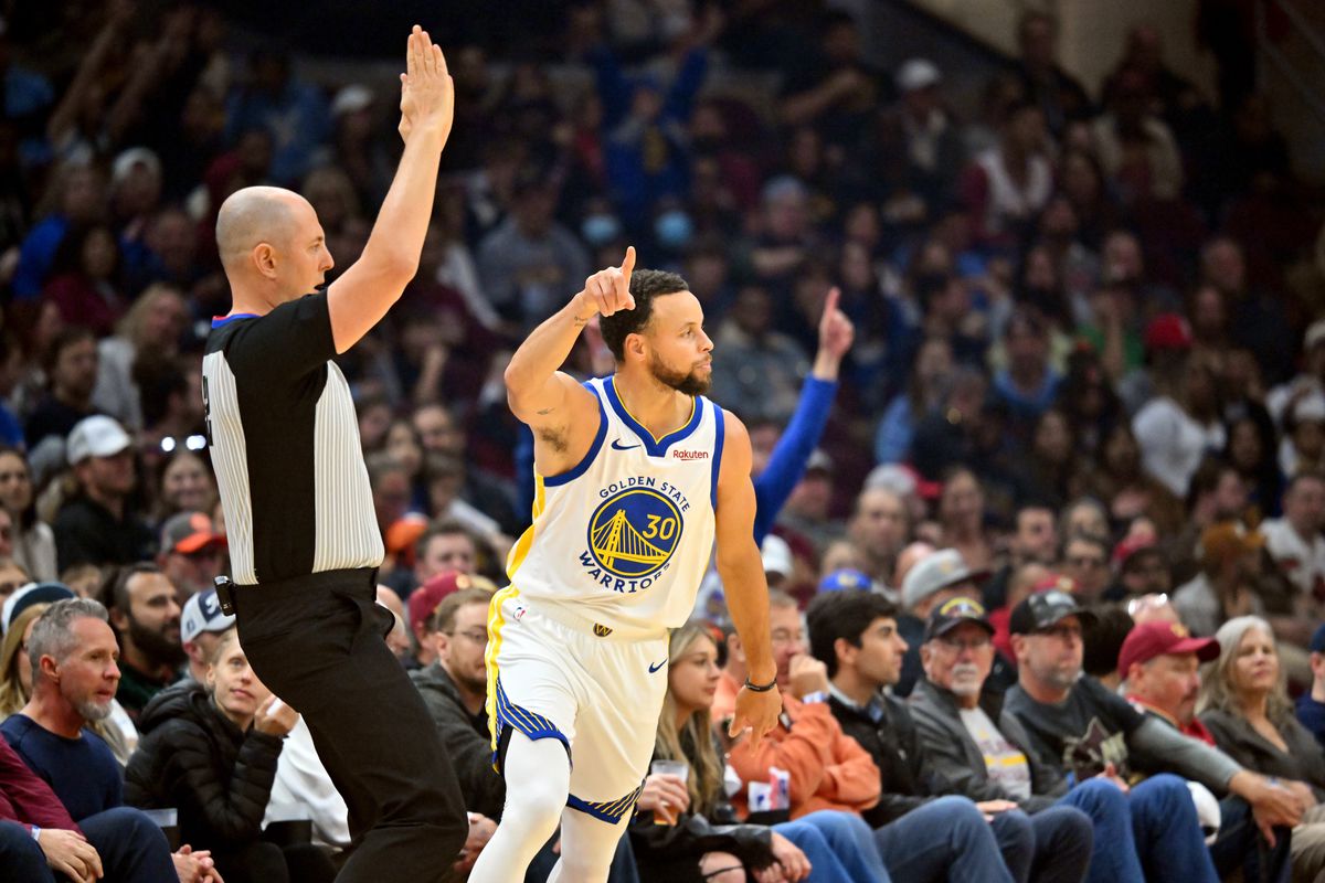 Steph Curry Golden State Warriors v Cleveland Cavaliers