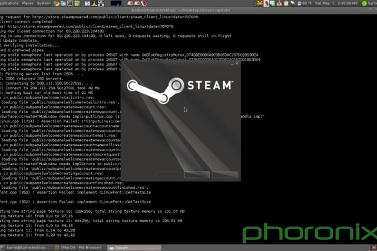 Steam Linux Phoronix 640