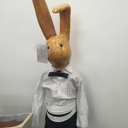 Tuxedoed rabbit, $35
