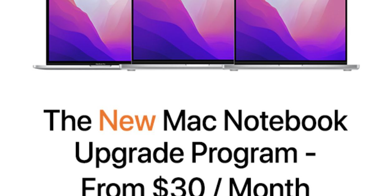 Apple’s MacBook upgrade program for business partners has ended
