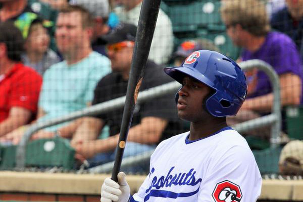 O'Koyea Dickson hit .464/.500/.786 with three doubles, two home runs, nine runs batted in last week for Double-A Chattanooga.