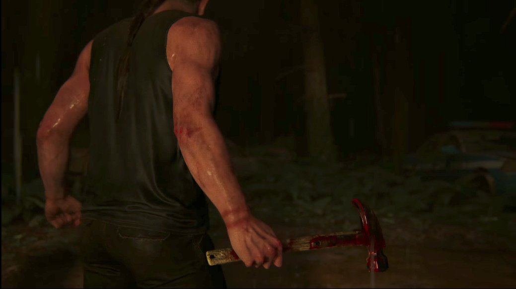 the last of us part 2 trailer arm and hammer