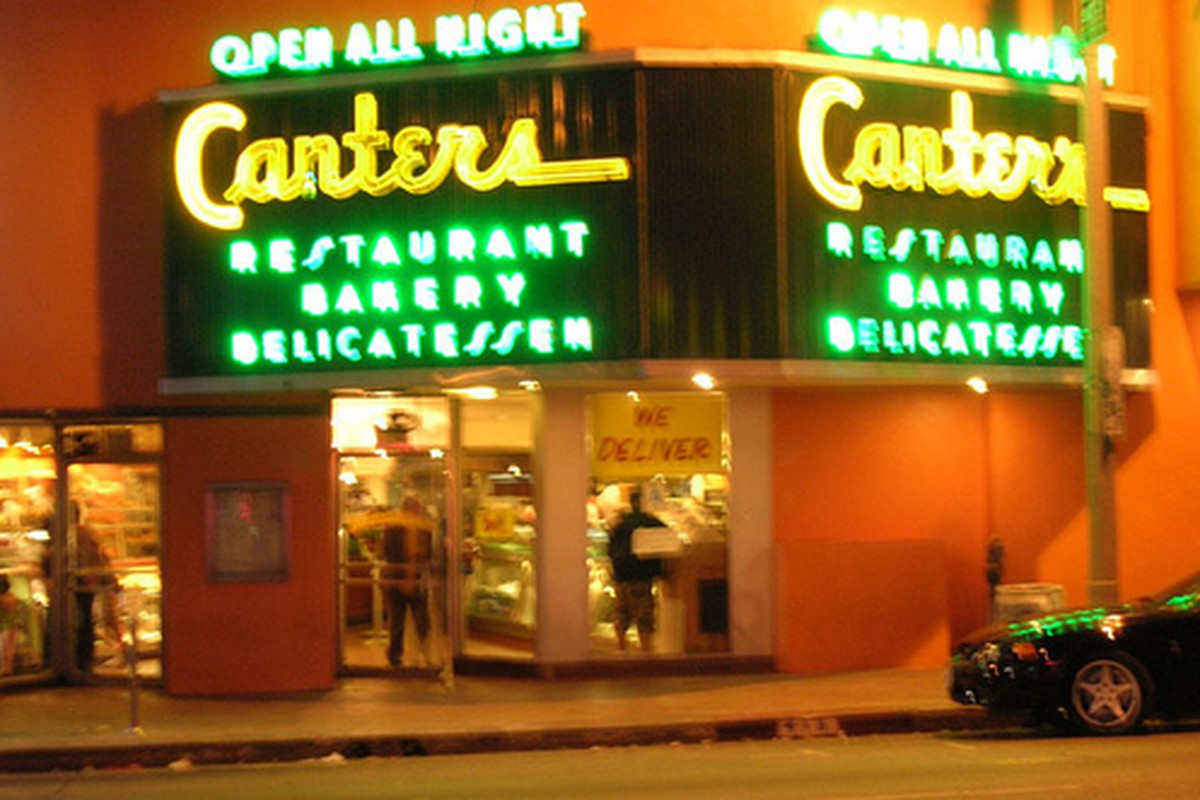Outside Canters, Mid-City. 