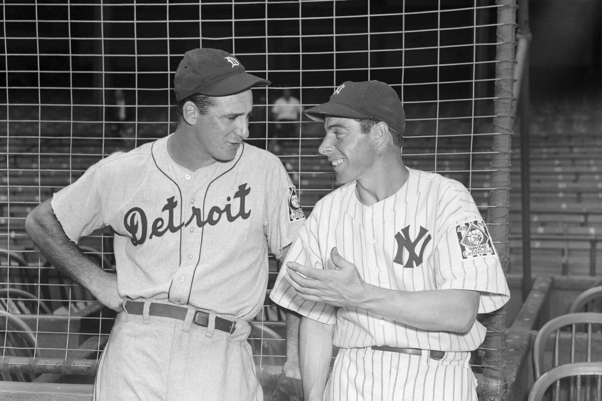 Joe DiMaggio and Hank Greenberg