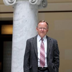 Utah Sen. Stuart Adams, R-Layton, stands in the Capitol in Salt Lake City on Friday, June 26, 2015.    