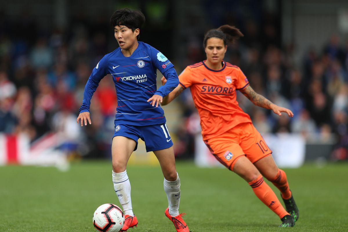Chelsea Women v Olympique Lyonnais Women - UEFA Women’s Champions League: Semi Final Second Leg