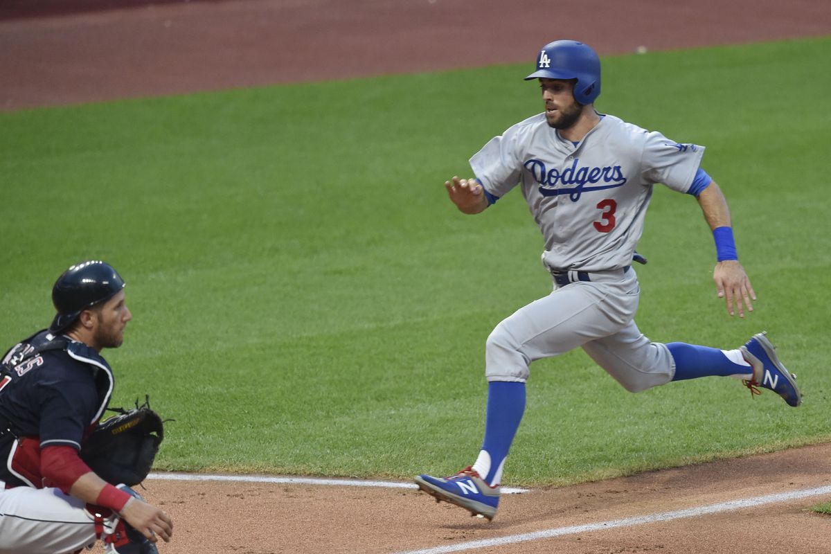 MLB: Los Angeles Dodgers at Cleveland Indians