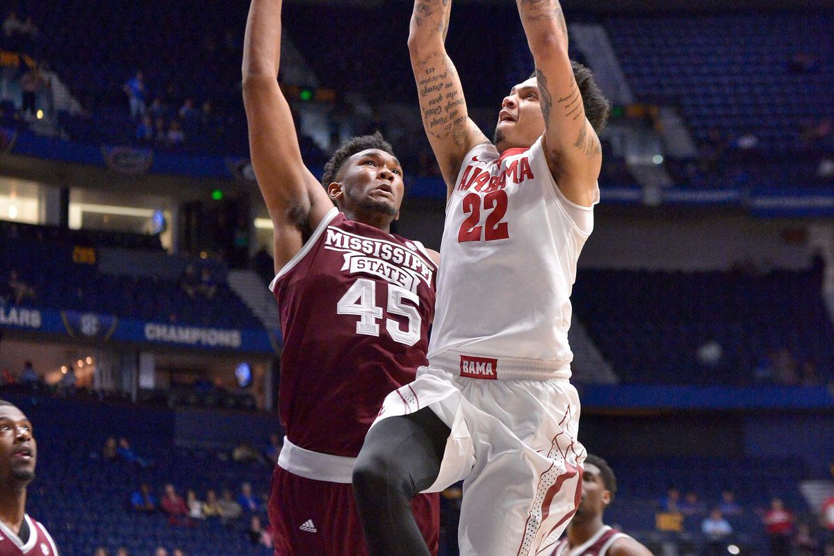 NCAA Basketball: SEC Tournament-Alabama vs Mississippi State