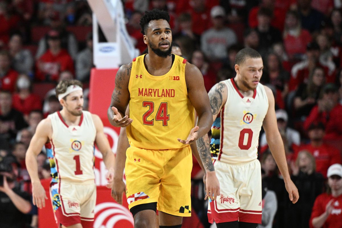NCAA Basketball: Maryland at Nebraska
