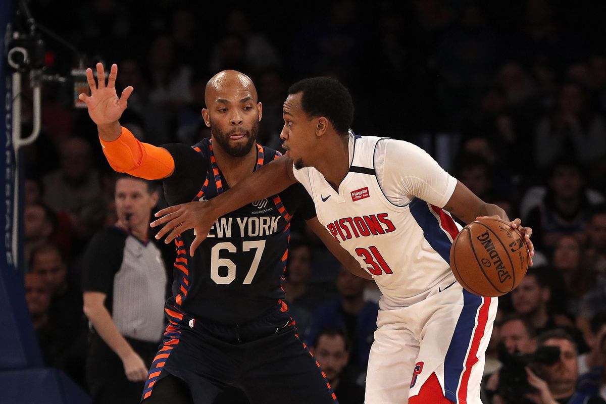 Detroit Pistons v New York Knicks