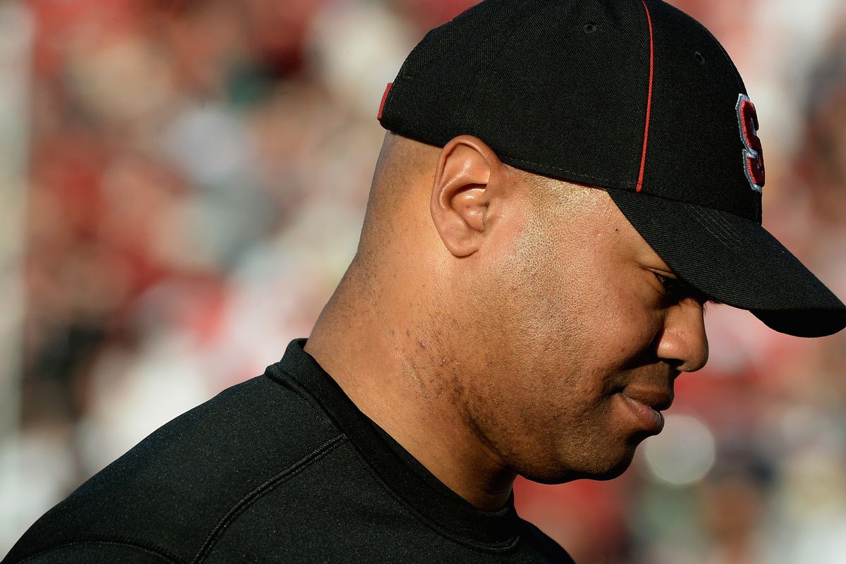 Stanford Coach David Shaw faces an uncertain outlook in 2014.