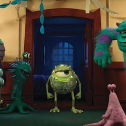 "Monsters University" is a new movie by Disney and Pixar.