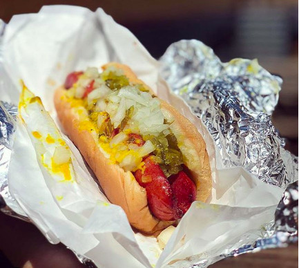 Carney’s hot dog in West Hollywood, California.