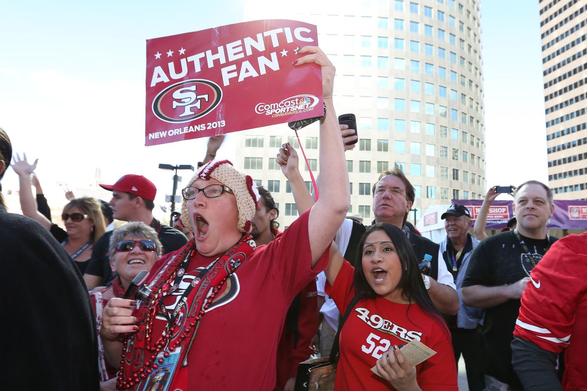 Will this 49ers fan be happy or sad?