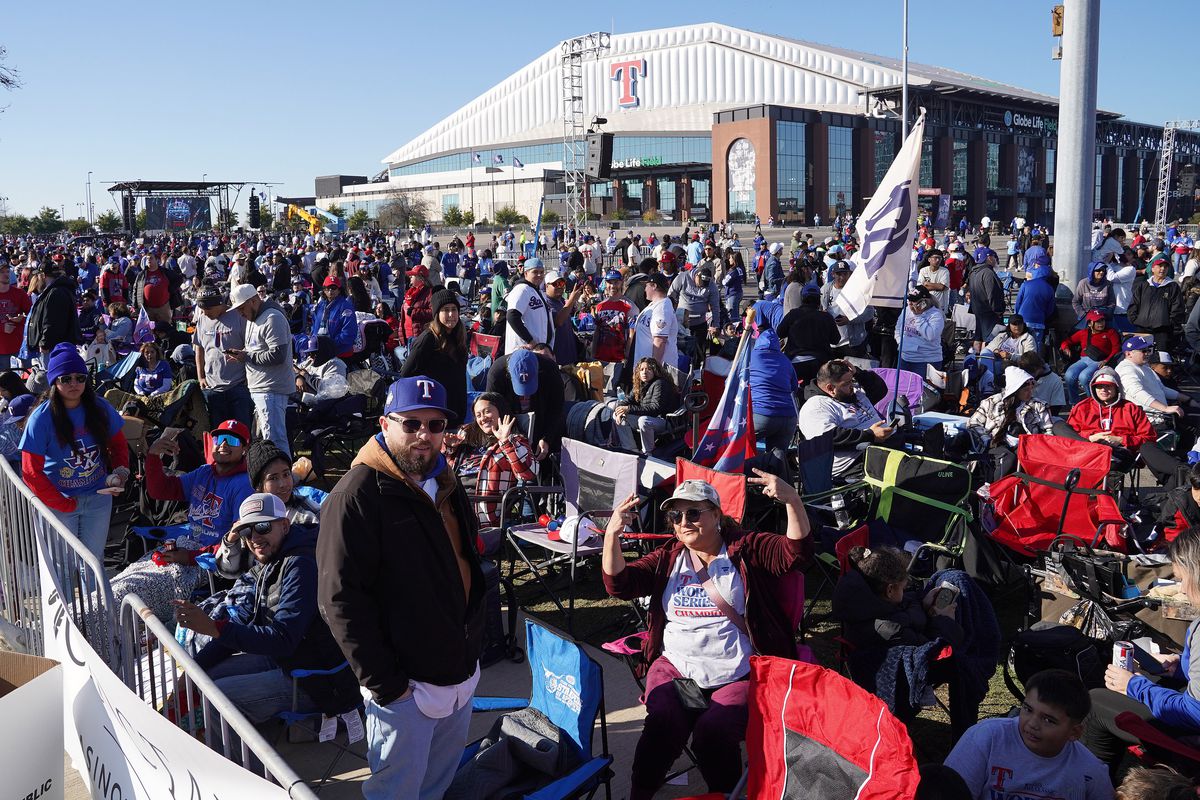 Texas Rangers Continue Celebration to World Series Championship