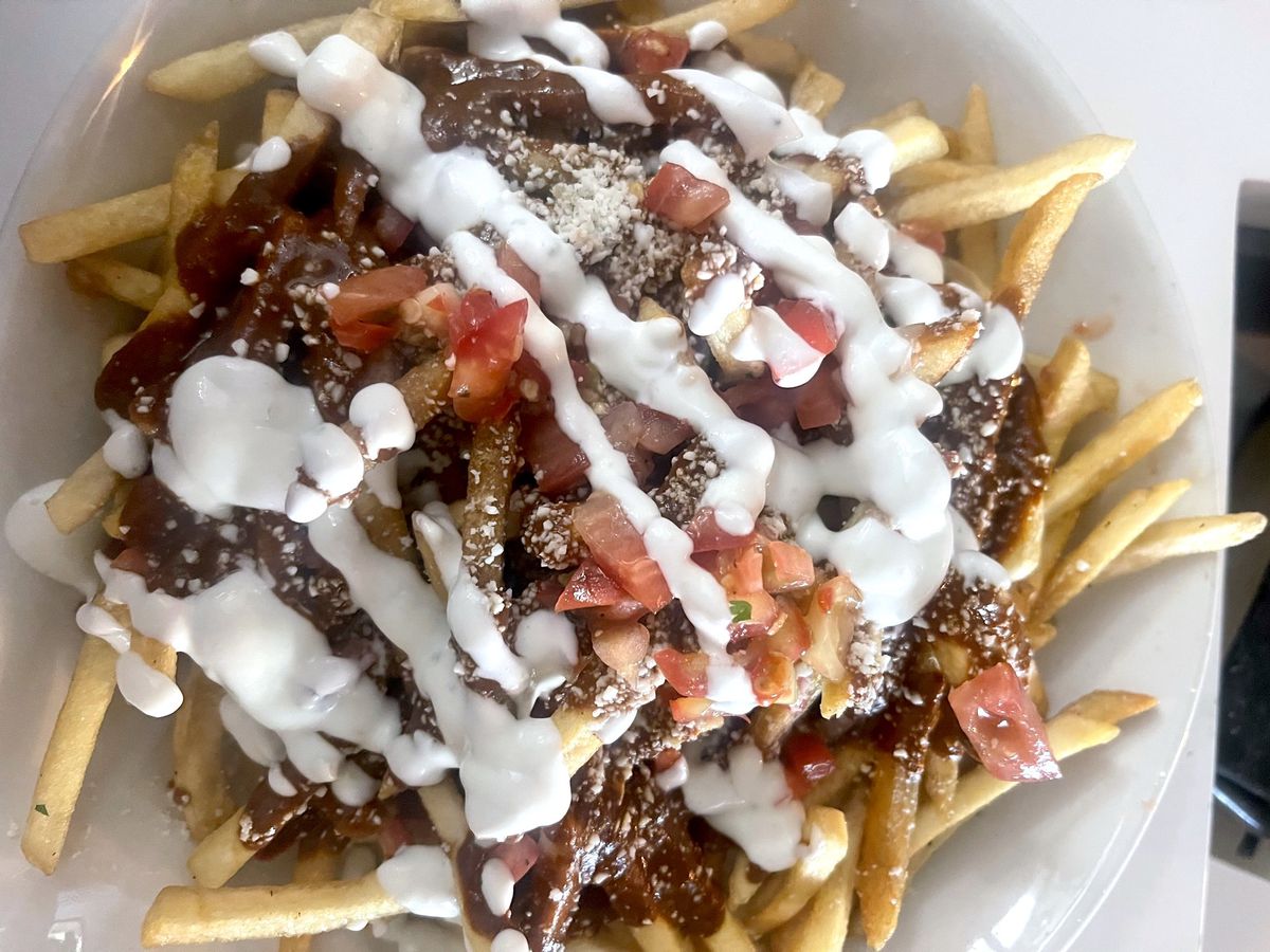 Mole fries at Nealie’s Skillet. 