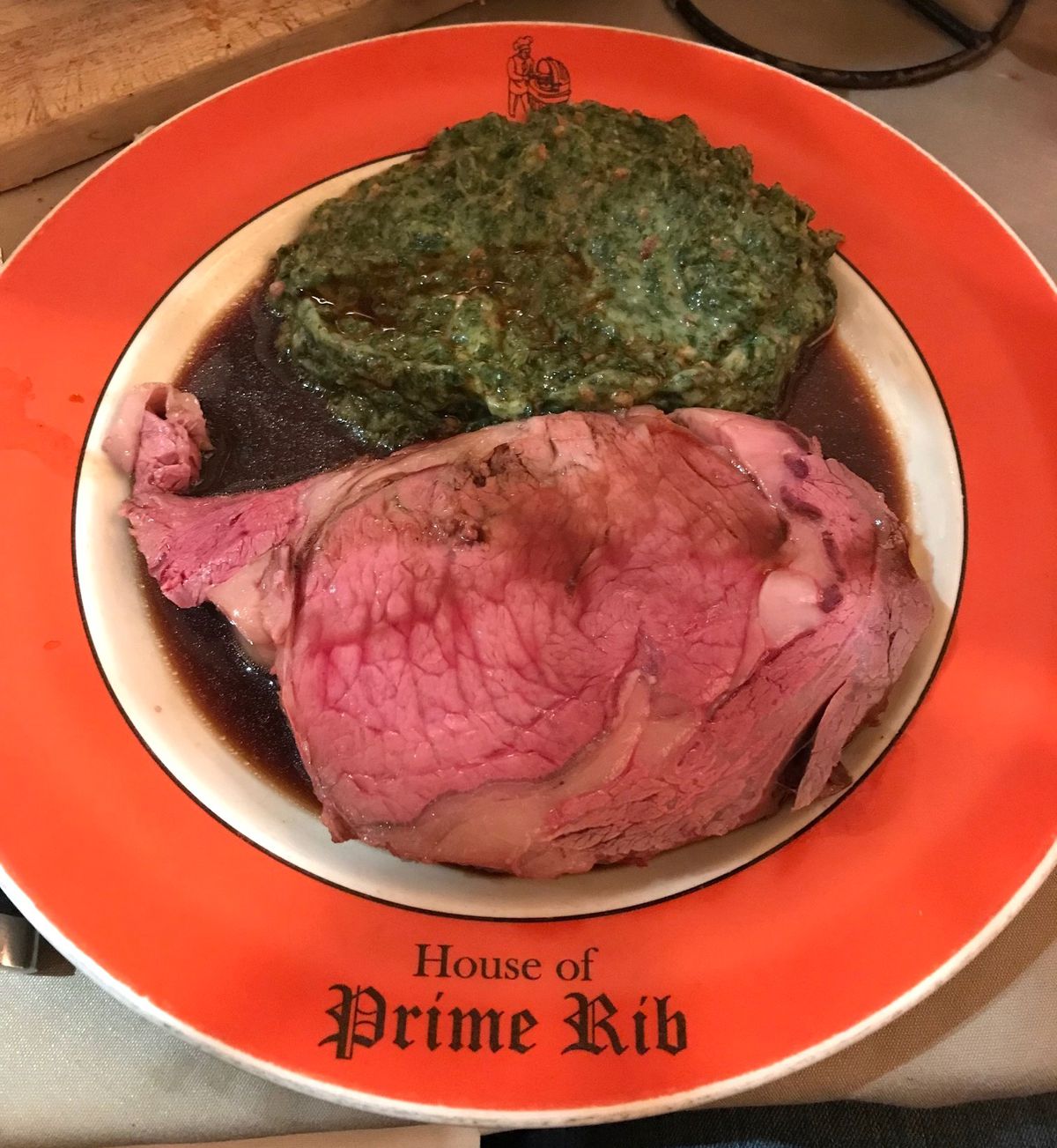 Prime rib at House of Prime Rib