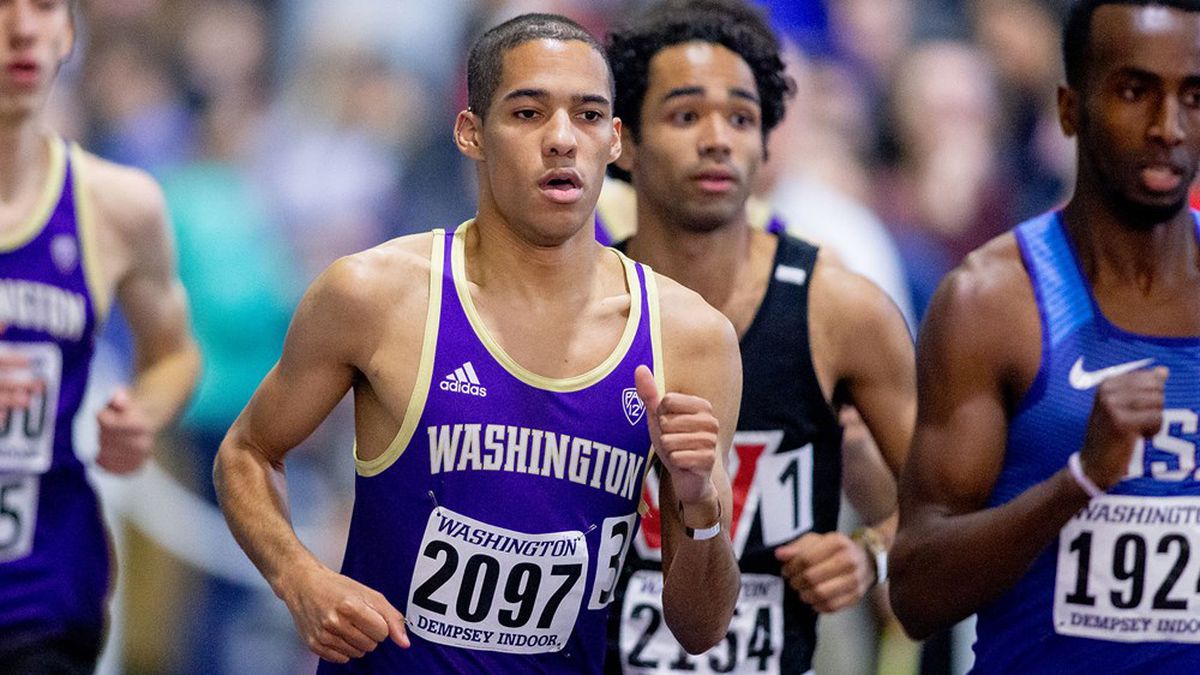 Devan Kirk was a track and field student athlete at the University of Washington, where he ran the 400- and 800-meter dashes.