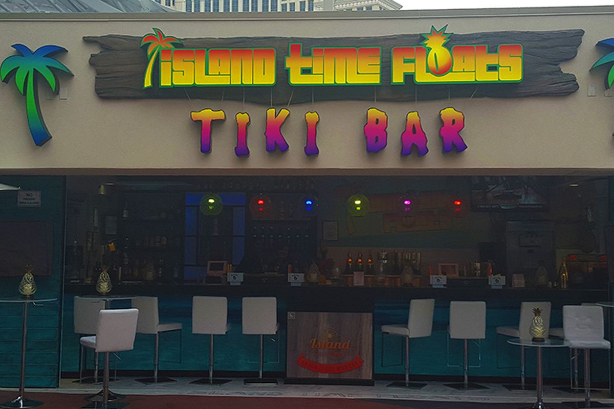 Island Time Floats Tiki Bar