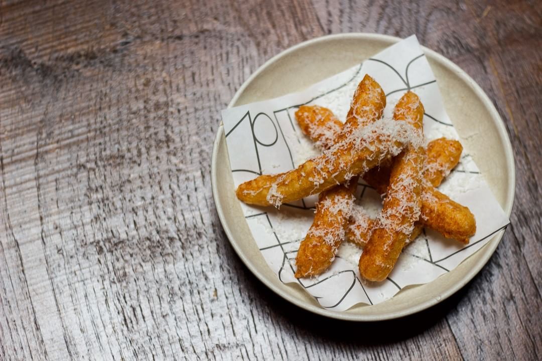 parmesan fries at Luca: one of central London’s best snacks at one the city’s best Italian restaurants 