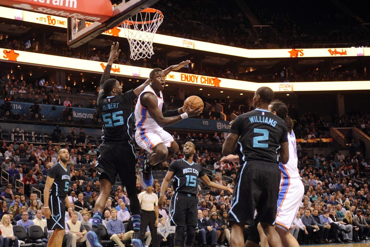 NBA: Oklahoma City Thunder at Charlotte Hornets