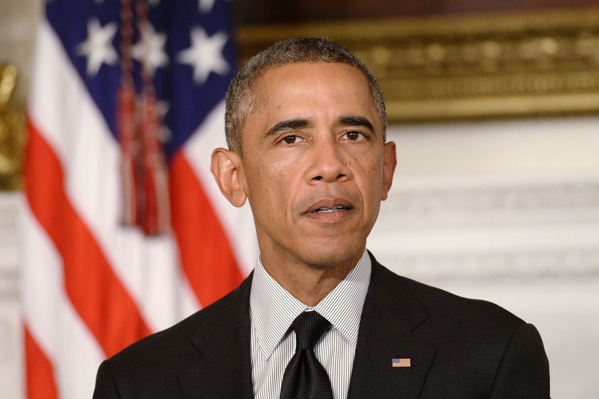 President Obama speaks at the White House on September 18