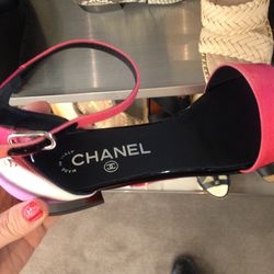 Chanel sandal, size 8.5, $499 (were $825)